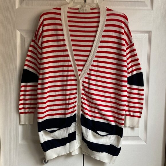 Striped summer cardigan - Picture 1 of 8